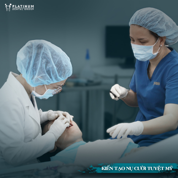 Thực hiện lắp cầu răng sứ