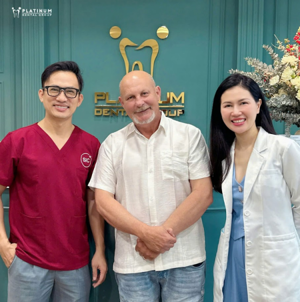 Not only domestic customers, Platinum Dental is also trusted by international customers