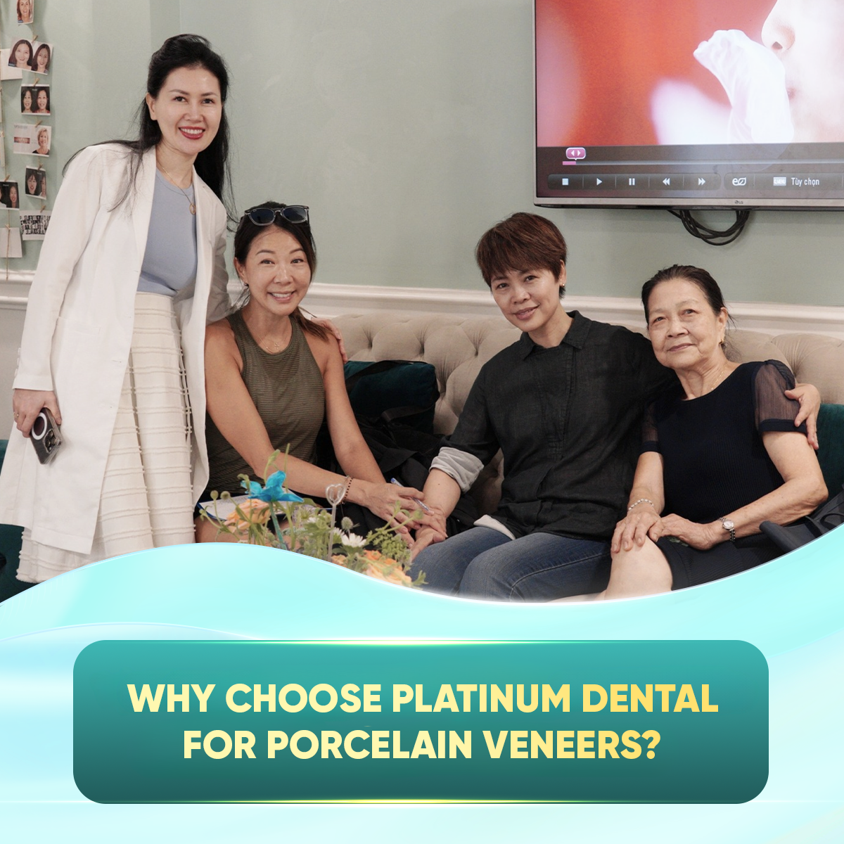 Why choose platinum dental porcelain veneers?