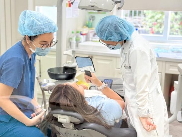 The final crown is permanently bonded, providing a strong and natural-looking restoration