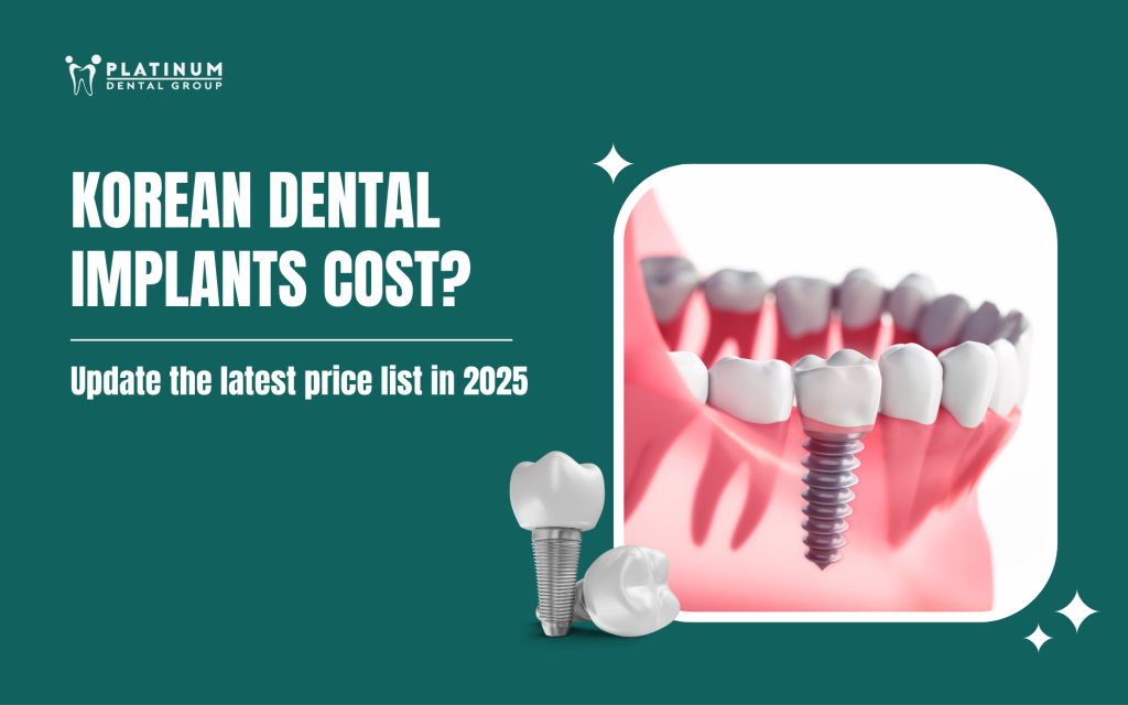 Korean dental implant cost