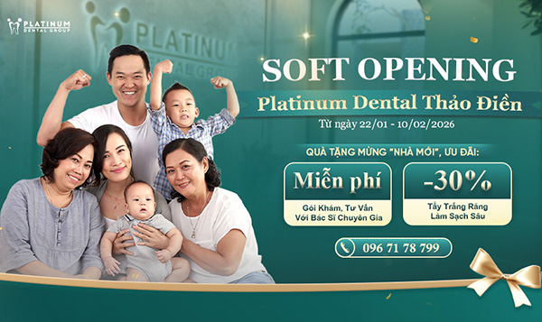 SOFT OPENING PLATINUM DENTAL VN thumb