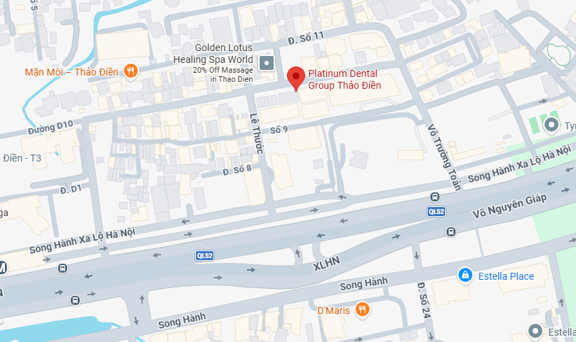 HƯỚNG DẪN ĐỊA CHỈ PLATINUM DENTAL THẢO ĐIỀN (AN KHÁNH): NGÔI NHÀ MỚI CHO NỤ CƯỜI TOÀN DIỆN