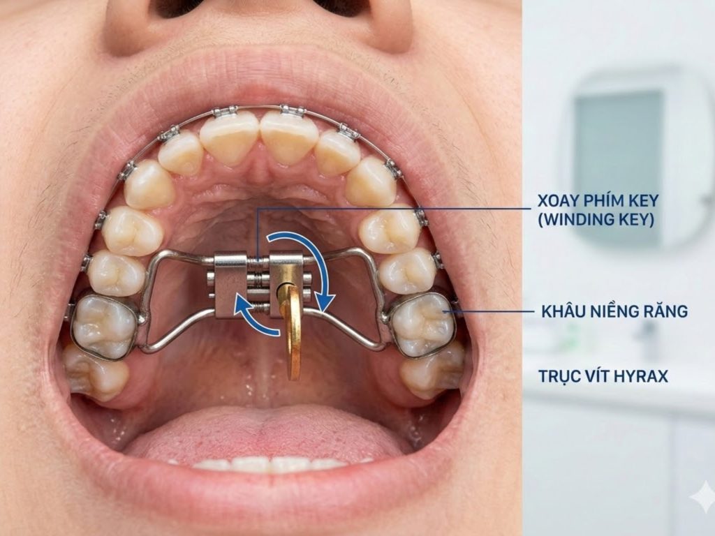 Nong nhanh khẩu cái là một kỹ thuật nong hàm sử dụng khí cụ có vít nong ở trung tâm