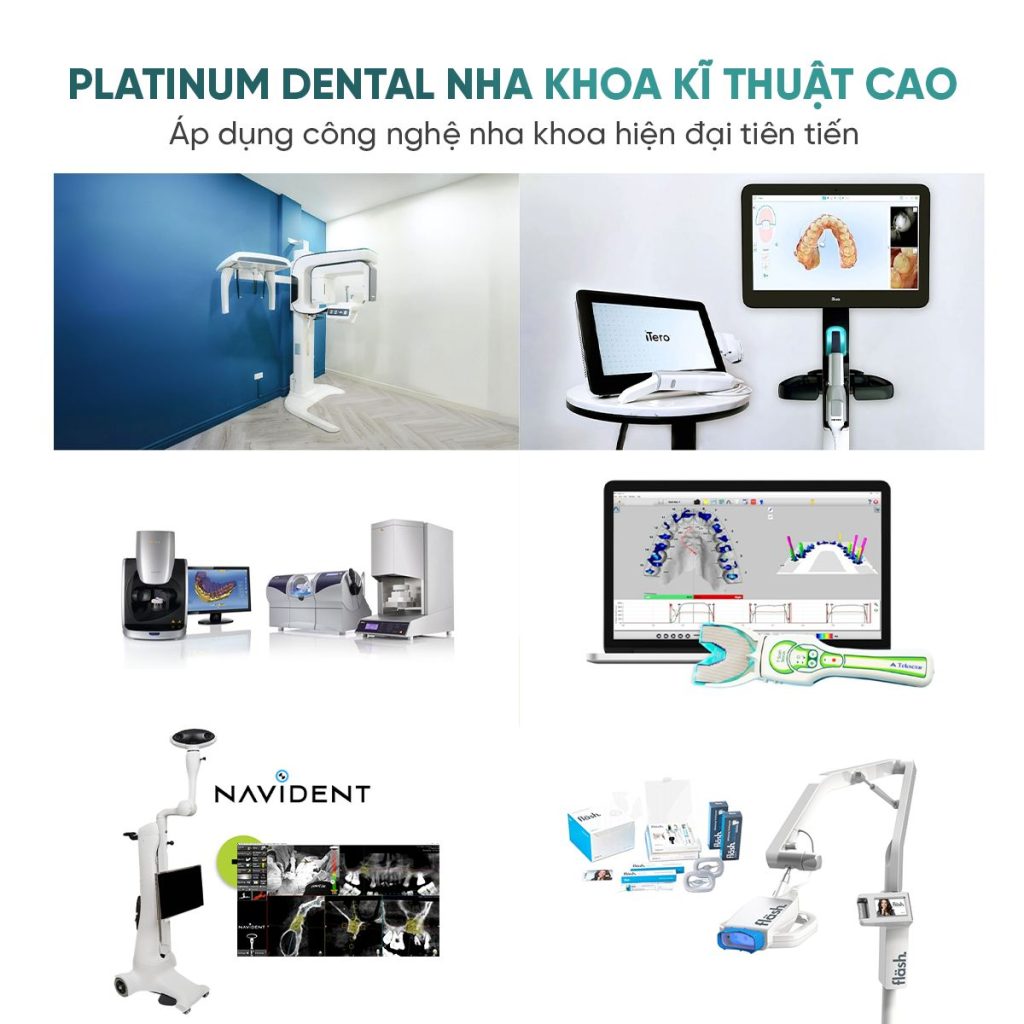 Platinum Dental Group có hệ thống thiết bị hiện đại
