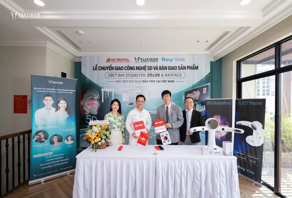 Lễ chuyển giao công nghệ 5D và bàn giao sản phẩm CBCT Ray Studio FOV 20x20 & RayFace