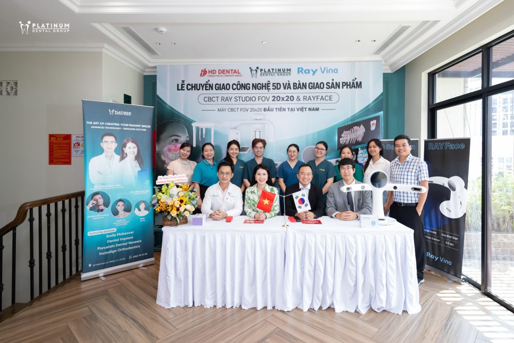 Platinum Dental Group trân trọng cảm ơn đối tác HD Dental và Ray Vina